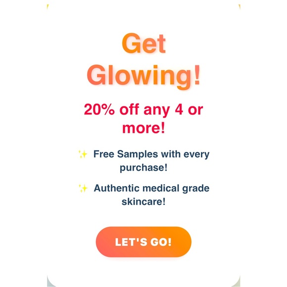 Skincare Promotion Poster